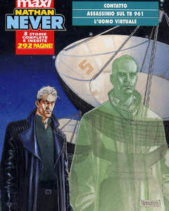MAXI NATHAN NEVER n. 2 - Contatto, Assassinio sul TP 961, L'uomo virtuale